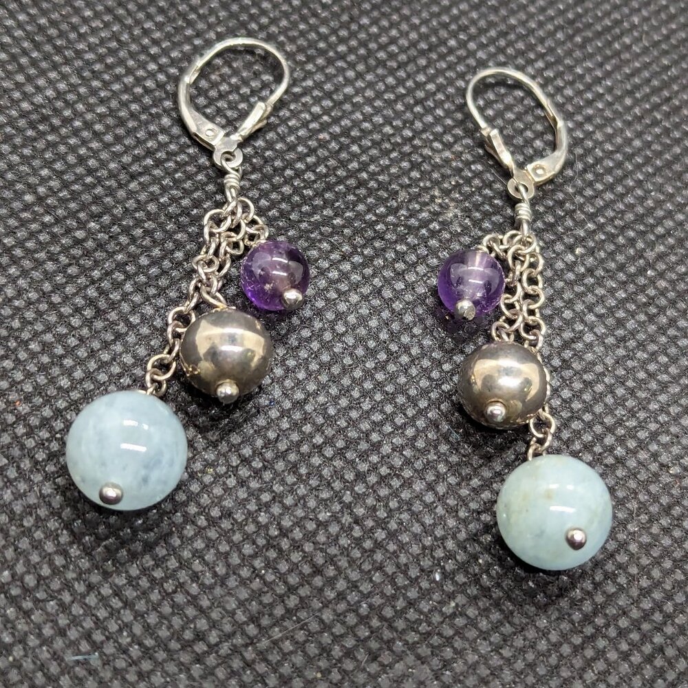 Genuine crystal earrings